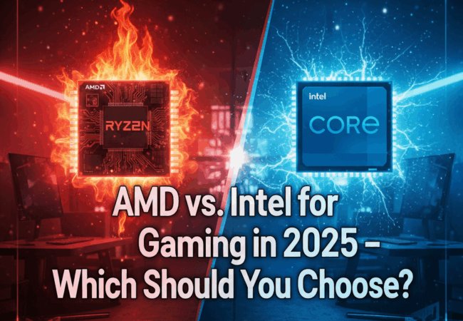 AMD vs Intel for Gaming in 2025 – Which Should You Choose?