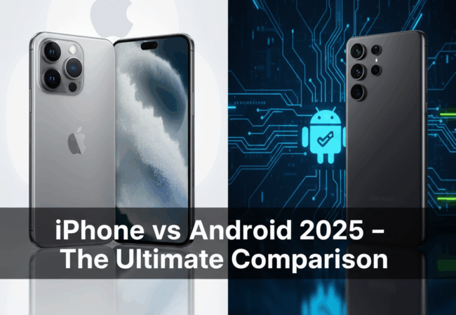 iPhone vs Android in 2025 — Which One Is Better for You?